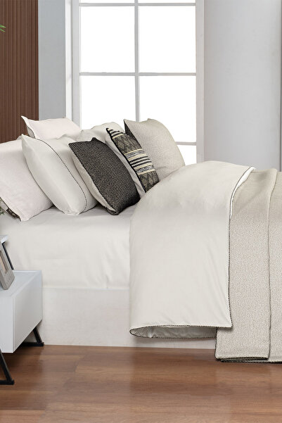 Sarev Ezra Double Duvet Cover and Bedspread Set - 100% Cotton