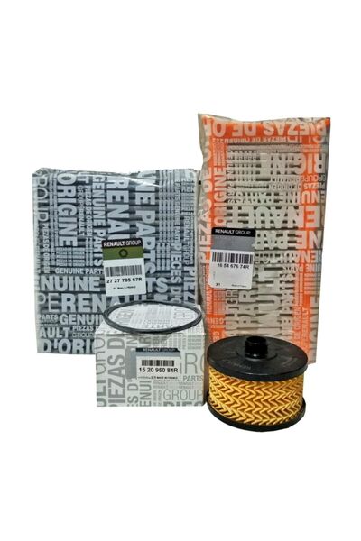 MAİS Renault Symbol Clio 4 Dacia Sandero 0.9 Benzinli Tce Filtre Bakım Seti