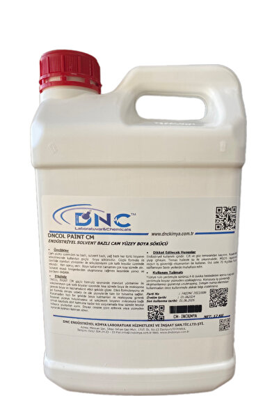 DNC Cam Boya Sökücü En Güçlü Boya Sökücü-Dncol Paint CM 12kg