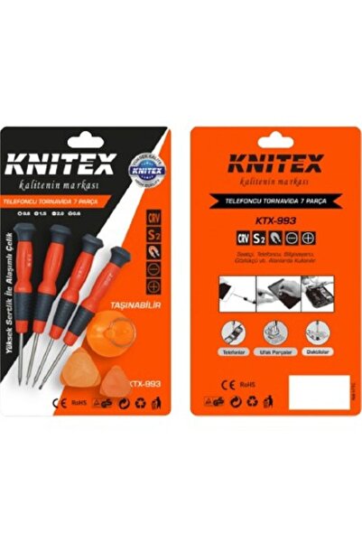 efmues Tornavida Seti Telefoncu  KNITEX MARKA KTX-993 MODEL 7 PARÇA Telefoncu...