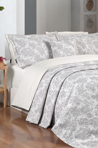 Sarev Rowena Double Decorative Bedspread Set - Gift Throw Pillow