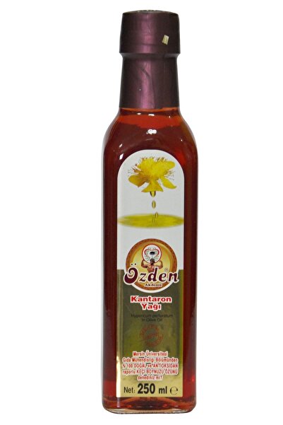 özden Akdeniz Harnup KANTARON YAĞI 250 mL - Hypericum Perforatum in Olive Oil