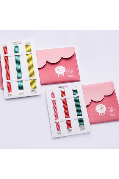 KnitPro Σετ κάρφιτσες κάλτσες Zing 15cm