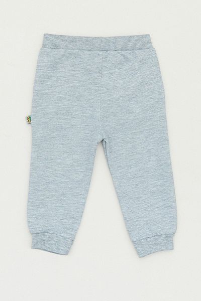 Fulla Moda Teddy Bear Embroidered Girls' Sweatpants with Elastic Legs