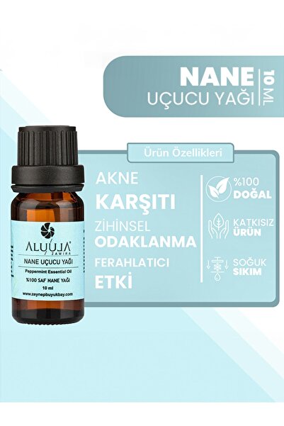 ALUULA Zawira %100 Saf Nane Uçucu Yağı 10 Ml