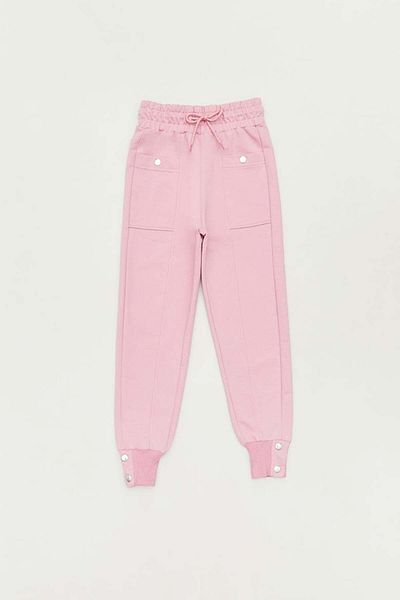 Fulla Moda Κοριτσίστικο παντελόνι Jogger με λεπτομέρεια με κορδόνια