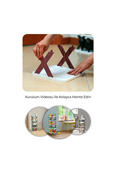 Karavan Kampüs Model X Ayakkabılık, Organizer, Banyo Rafı, Mutfak Rafı, Çok Amaçlı Düzenleyici