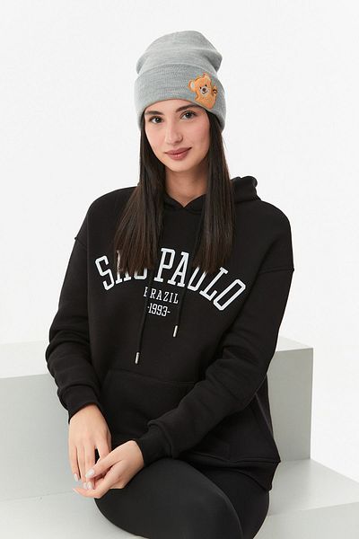 Fulla Moda تيدي بير محبوك القبعات