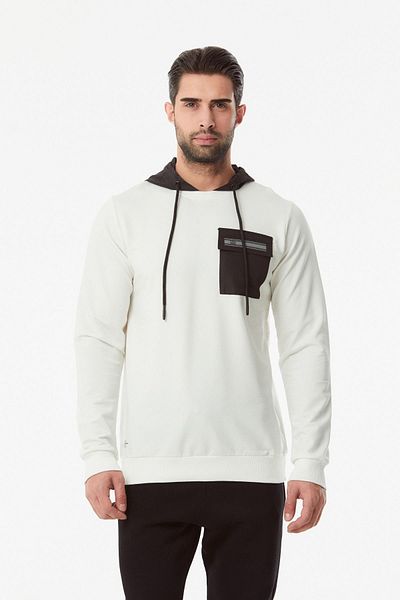 Fulla Moda Φούτερ με στάμπα τσέπης