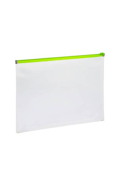 KRAF Transparent A5 File - Zippered, 1 piece