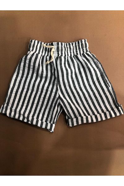Terry Boy's Striped Linen Shorts