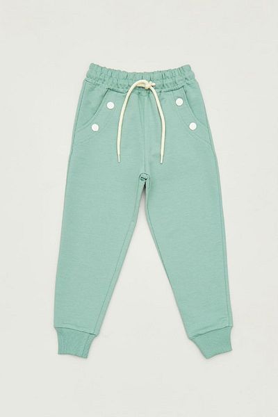 Fulla Moda Κοριτσίστικο παντελόνι Jogger με λεπτομέρεια με κορδόνια