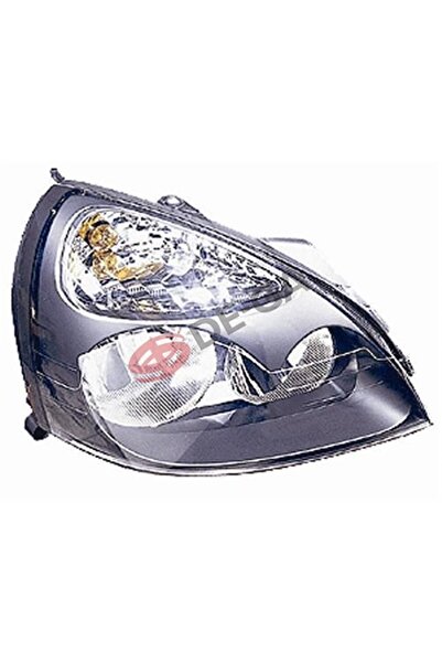 Genel Markalar Renault Clıo Ön Far Elektrıklı Gri Sağ.01-05 7701057658 Uyumlu