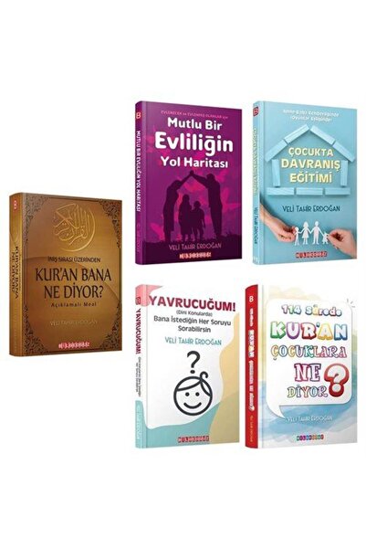 Bilgeoğuz Yayınları Kur'an Bana Ne Diyor? (Aileler İçin) (5 Kitap Set)