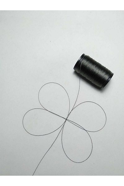 Eskişehir hobi sanat 0,2 mm 30 μέτρα κορδόνι χάντρες προσευχής Χακί σκούρο πράσινο χρώμα (πιο λεπτό κορδόνι χάντρες προσευχής)