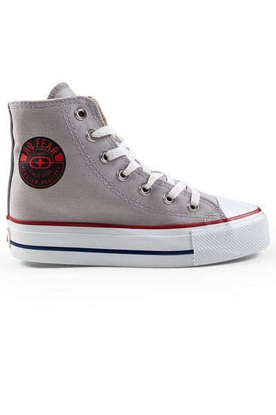 No Fear Nfr-1071-Grey Young Casual Shoes