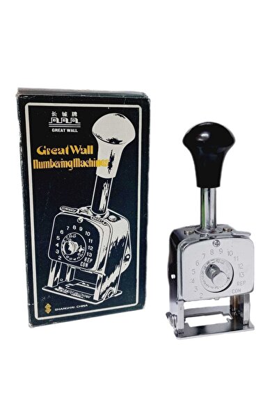 Greatwall Model 51 Otomatik Numaratör 7 Haneli (1970's Antika/koleksiyon)