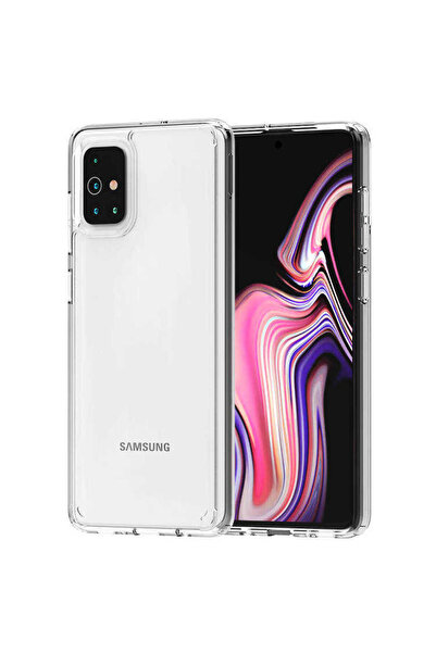 halkhouse Samsung Galaxy A71 Kılıf Ultra Koruma Hassas İnce Tasarım Coss Sili...