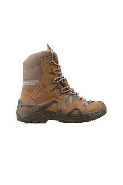 Scooter Beige Men's Outdoor Boots - Nubuck Leather, P1490NBJ-1 Cream