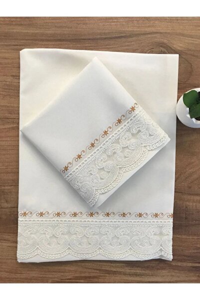 Modares Store غطاء وسادة مزدوج كريمي من جوتيم بيكولو - 50x70