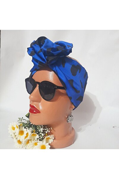 oben hobi إكسسوار شعر باندانا سلكي على الطراز الأفريقي، مشبك من القماش للنساء