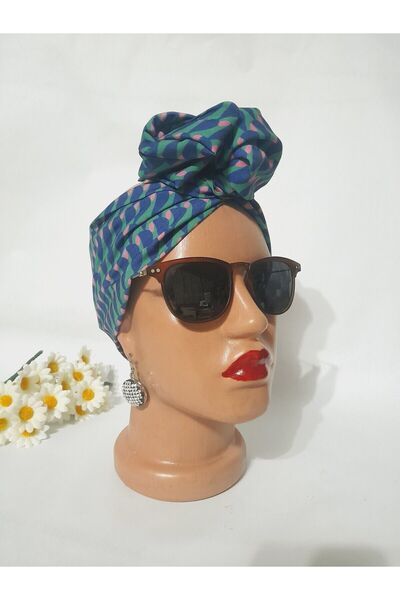 oben hobi إكسسوار شعر باندانا بسلك على الطراز الأفريقي، مشبك من القماش، مشبك ...