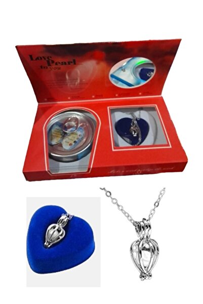 YAZICI Kadın Özel Hediye Istiridye Içinde Gerçek Inci Kolye Sevgililer Gününe...