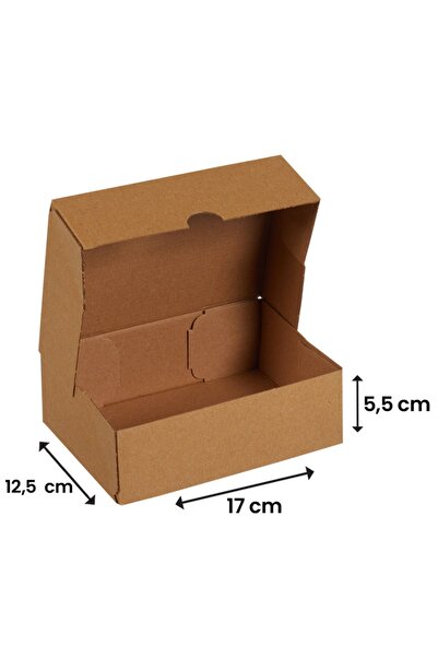 Packanya 17x12,5x5,5-25 Adet Kesimli Karton Kutu - Internet Ve Kargo Kutusu