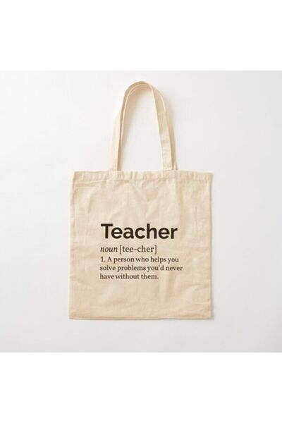 Limon Teacher Baskılı Öğretmelere Ham Bez