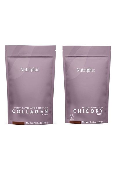 Farmasi Chicory Coffee with Collagen 100gr & Chicory Coffee Nutricoffee 100gr New Packaging