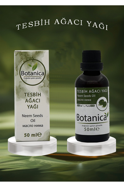 botanica 50 ml Rosary Tree Oil - Azadirachta Indica - Pest Repeller for Orchid Care