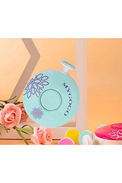 MYGOGO Yenidoğan Bebek Çoçuk Dönerli Pilli Tırnak Kesme Törpüleme Makinası Ma...