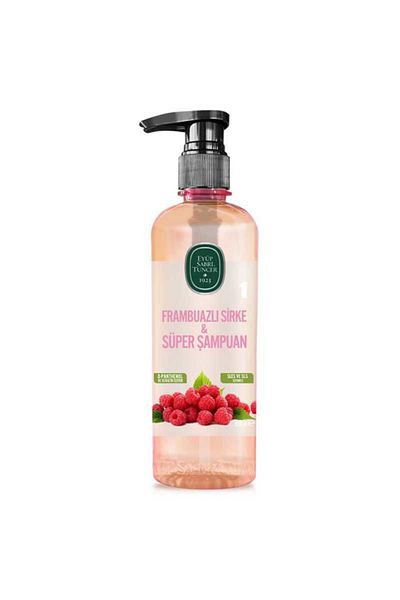 Eyüp Sabri Tuncer 500 ml Raspberry Vinegar and Super Shampoo