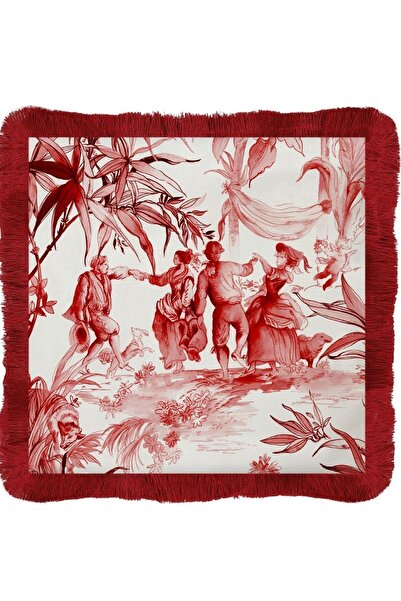 Baci Milano Le Rouge Amerikan Servisi 38x38 Cm Kırmızı