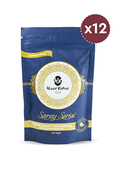 Hisar Kahve Hisar Saray Serisi Damla Sakızlı 100g (x12)