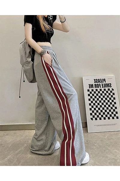 DEEFWEAR Y2k Black KnittEd TrousErs-swEatpants SEt
