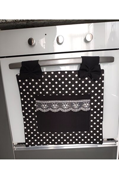 MoT Dekor Fırın Önü Cırtlı Cepli Fiyonklu Kalpli