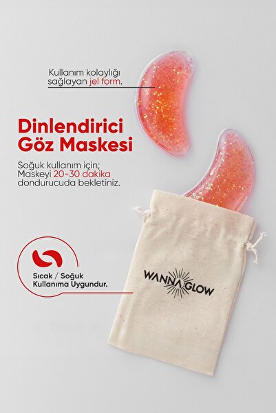 Wanna Glow Sıcak Soğuk Dinlendirici Göz Altı Maskesi