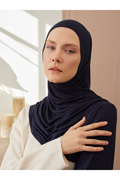 Femple Modest Μικρό πρακτικό σάλι ζέρσεϊ Premium |   Χρώμα: Μπλε ναυτικό |   Ραμμένο με πηγούνι |   Μέτρο: Νεαρός-παιδί |   Στιγμιαίο Hijab