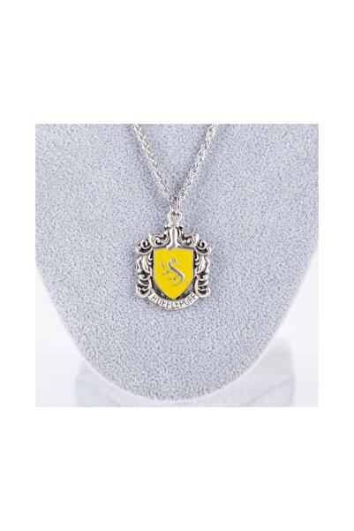 Herşey Nota Harry Potter Steel Necklace - Gryffindor, Hufflepuff, Ravenclaw, ...