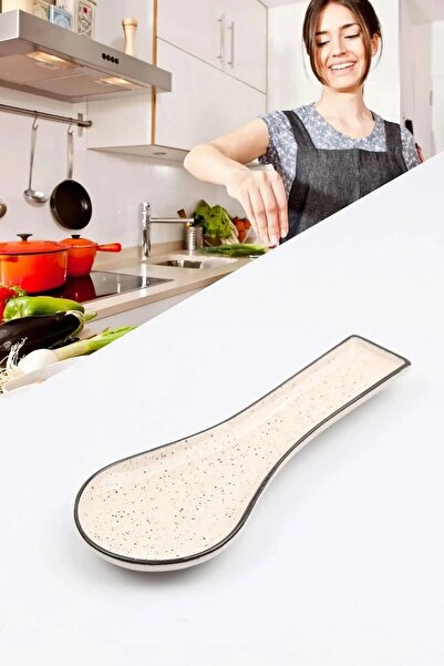 Online Kapında 2 Adet Seramik Kirli Kepçe Kaşıklık Altlığı Kepçe Ve Kaşık Nihalesi