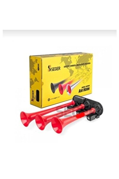 Seger 12v Dali Dali Arap Korna Üçlü Havalı Saydırmalı