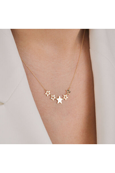Burcu Kuyumculuk Beş Yıldız Kolye