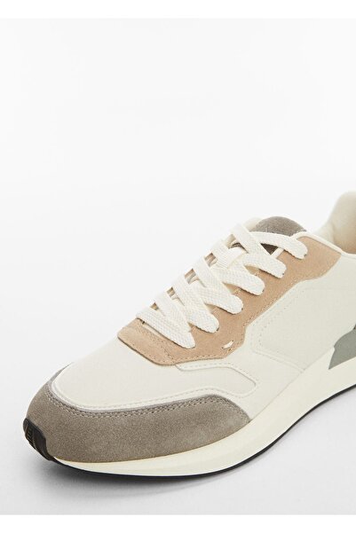 MANGO Man Karma deri spor ayakkabı