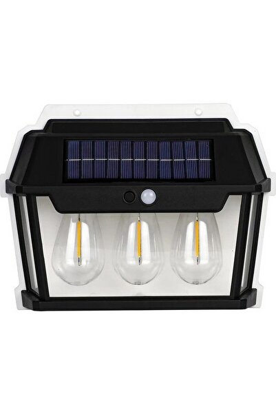 GoldSilver GOLD SİLVER 15W  GÜNEŞ ENERJİLİ SENSÖRLÜ  ARMATÜR 18650 Lİ PİL 180...