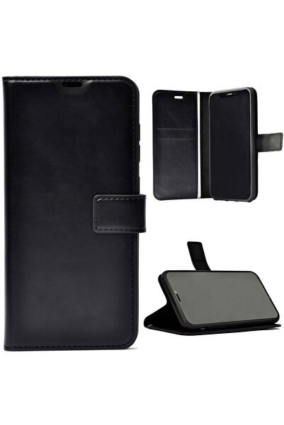 TECNO Spark 10 Pro Cüzdan Kapaklı Kılıf Kartlıklı Cüzdanlı Standlı Kopçalı