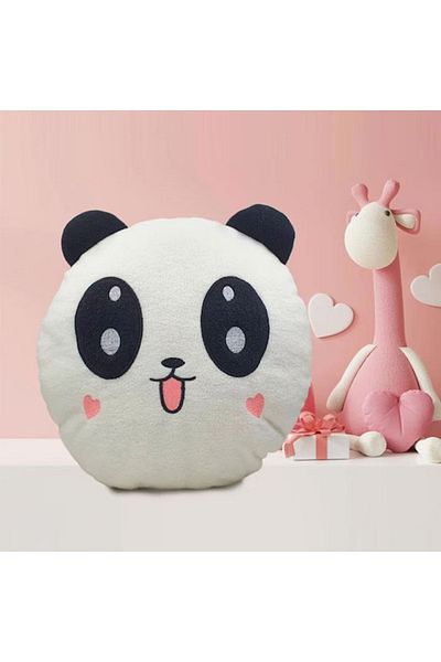 Hediye Sahibi Cute Fluffy Panda Pillow 35*35cm