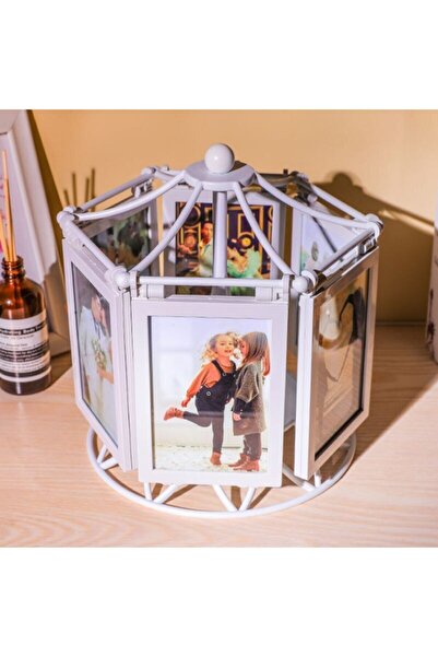hediyesahibi Müzikli Dönme Dolap Fotoğraf Çerçevesi 33*22 Cm