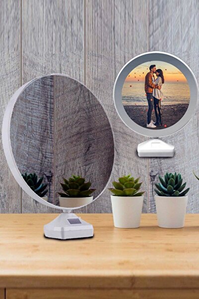 Genel Markalar Sihirli Ayna Fotoğraf Çerçevesi Renkli Fotoğraflı Dekoratif Ma...