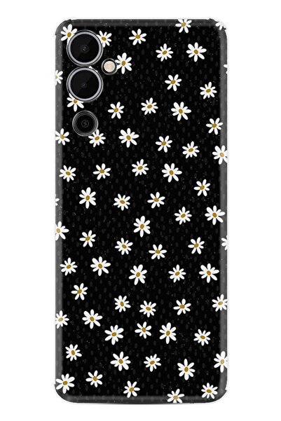 TECNO Pova 4 Kılıf Resimli Desenli Silikon Platinium Series Papatyalar 1866